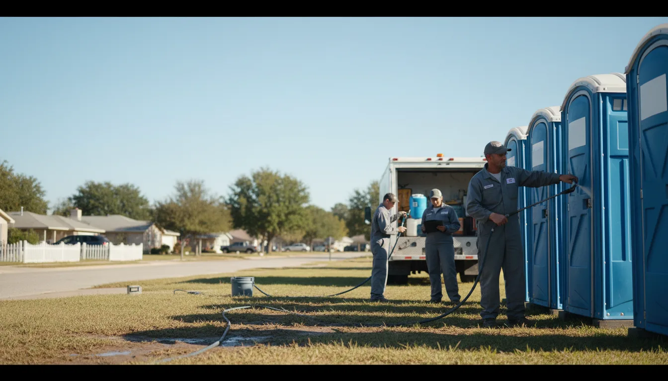 Long-Term Portable Toilet Rental in Sandston, VA near me